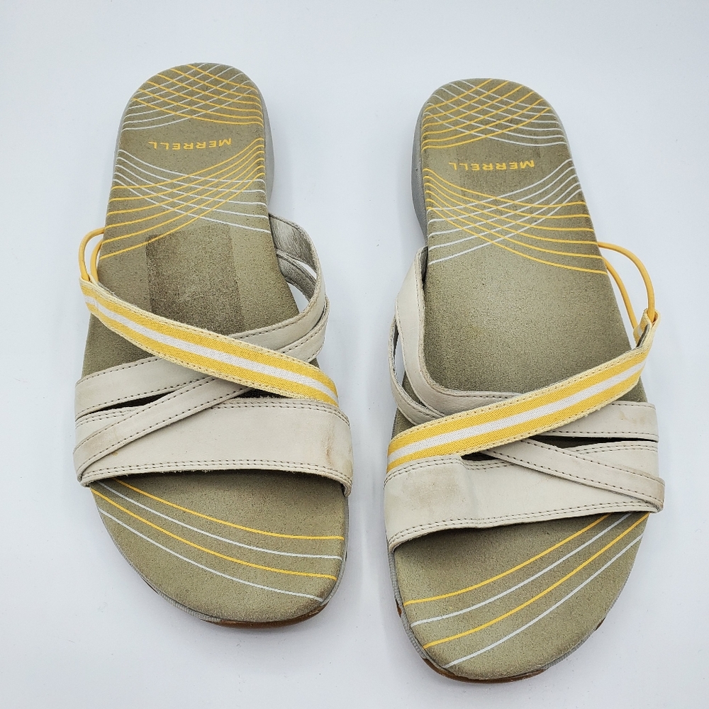 Merrill Acacia Silver Lining sandal 10